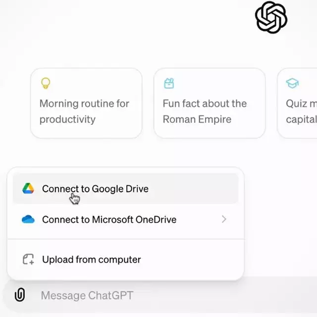 ChatGPT mund të importojë file nga Google Drive dhe OneDrive