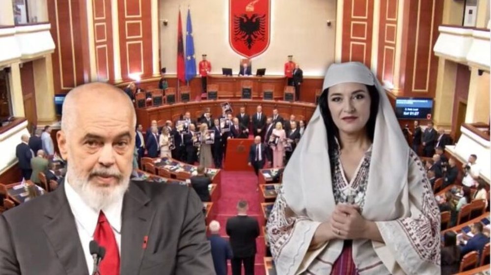 Diella debuton në Kuvend