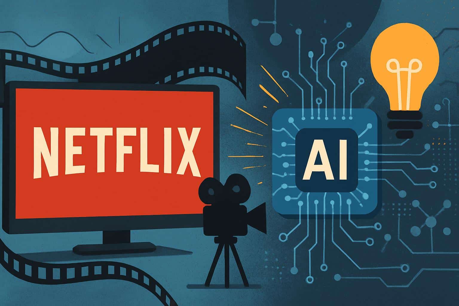 Netflix hidhet ‘all-in’ me inteligjencën artificiale — ndërsa industria e argëtimit mbetet e ndarë