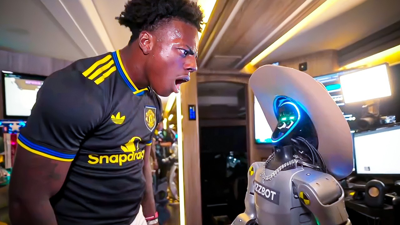 IShowSpeed përballet me padi — akuzohet për sulm ndaj robotit viral Rizzbot